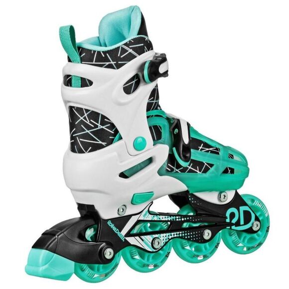 Open Box - Roller Derby - Mint Prodigy Kids' Inline-Quad Combo Sk Green/White - Picture 2 of 4